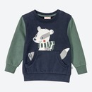 Bild 1 von Baby-Jungen-Sweatshirt mit Känguru-Tasche