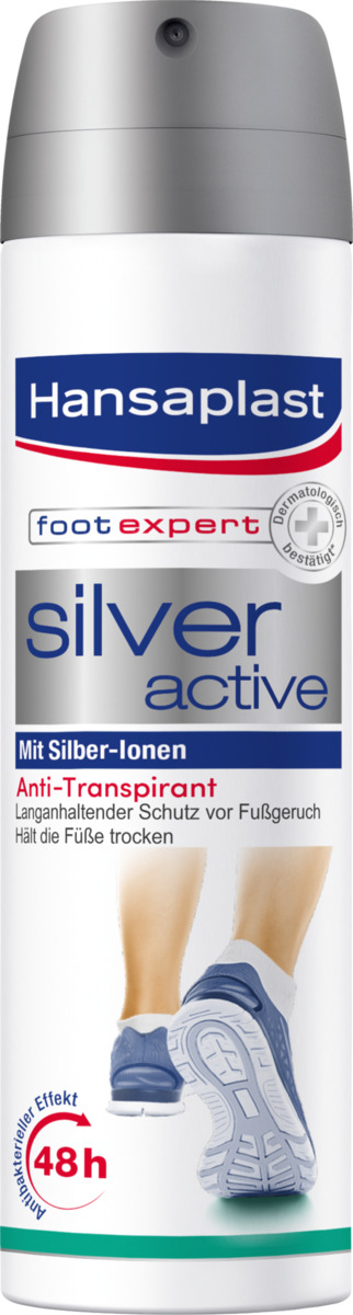 Bild 1 von Hansaplast Silver Active Fußspray