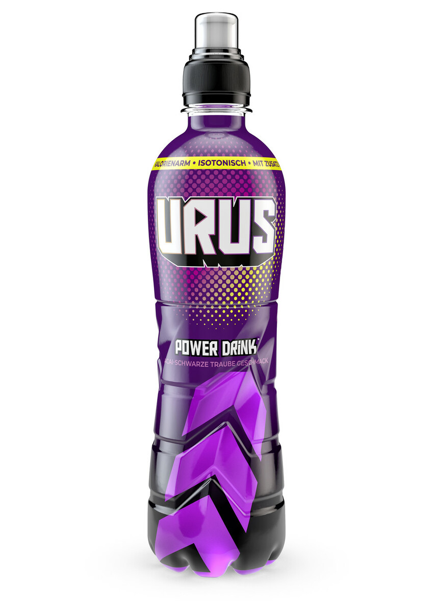 Bild 1 von Urus Acai schwarze Traube 0,5L