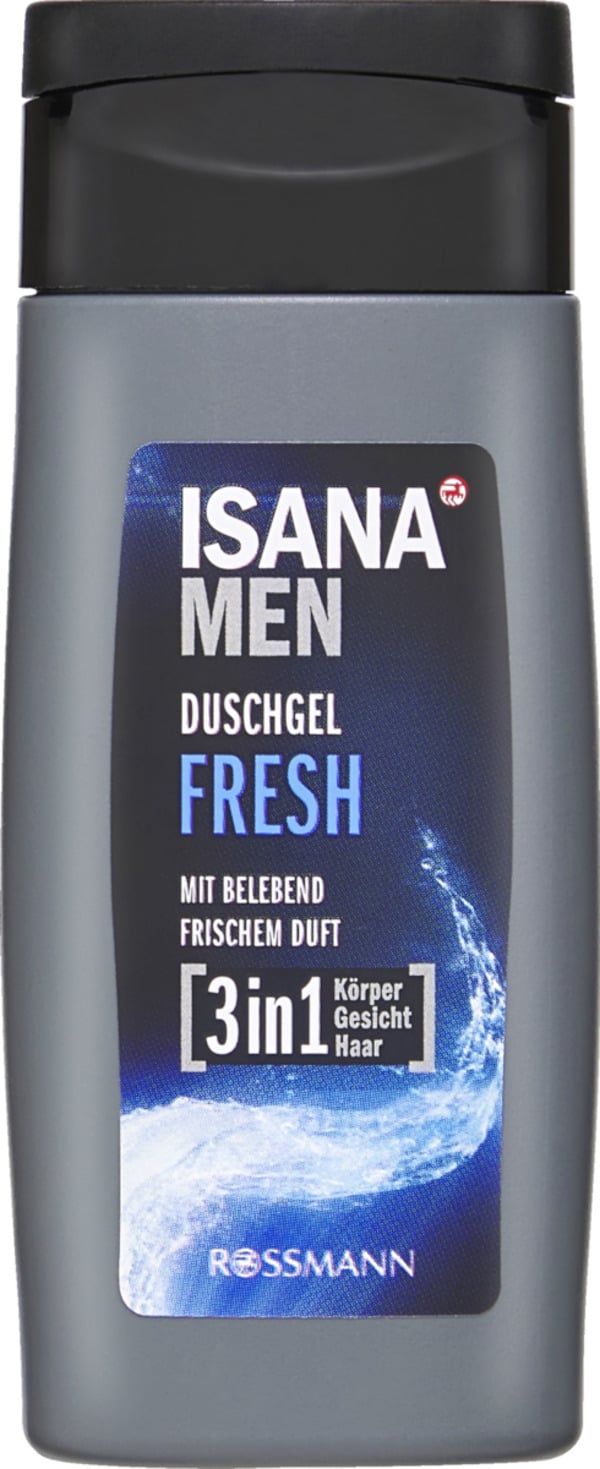 Bild 1 von ISANA MEN Duschgel Fresh Reisegröße