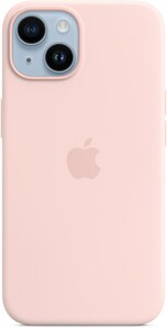 Silikon Case mit MagSafe für iPhone 14 kalkrosa
