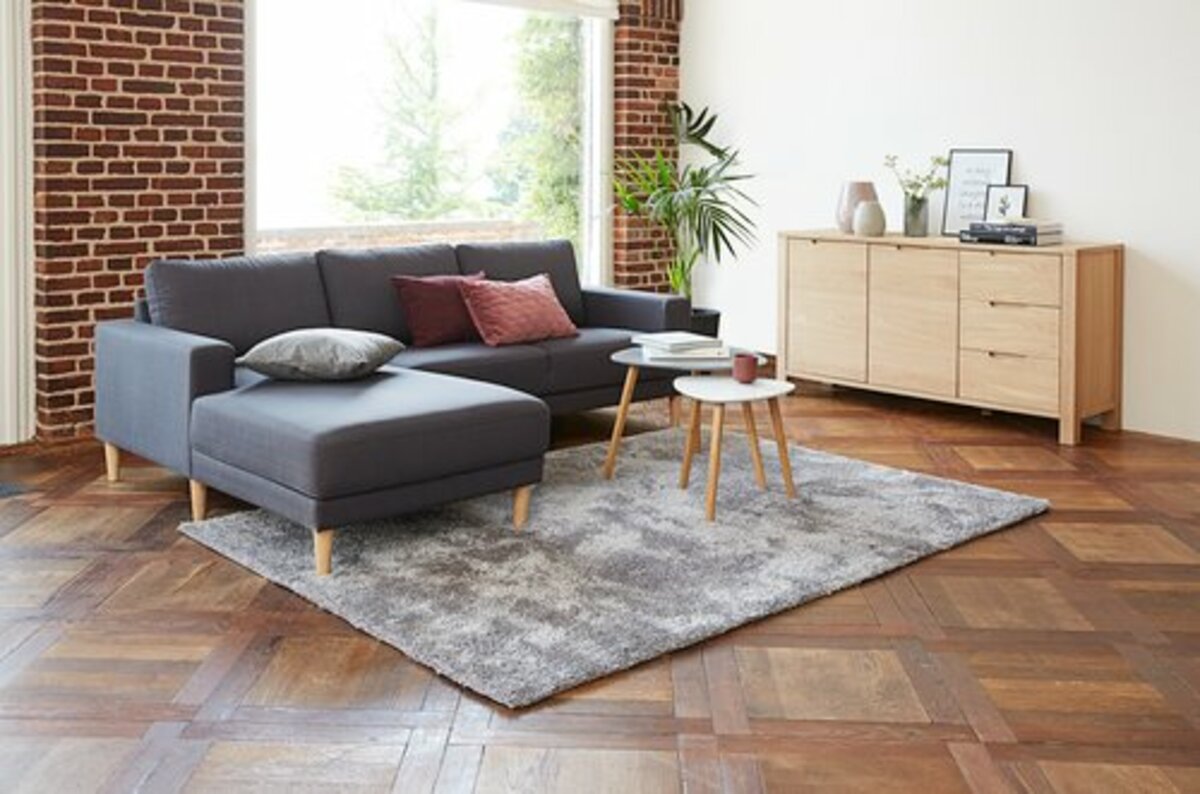 Bild 2 von Sofa EGENSE Chaiselongue dunkelgrau