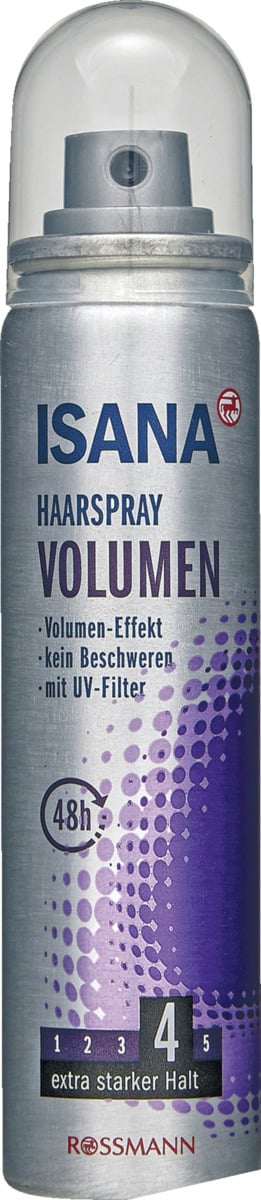 Bild 1 von ISANA Haarspray Volumen Reisegröße