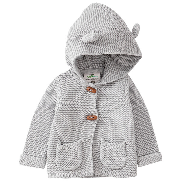 Bild 1 von Newborn Strickjacke mit Öhrchen