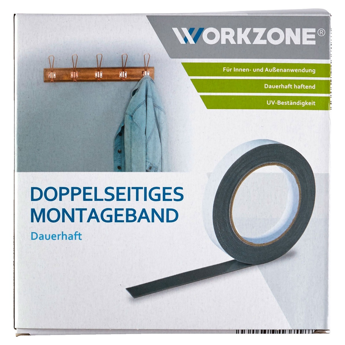 Bild 1 von WORKZONE Hochleistungsmontageklebeband  19 mm x 5 m