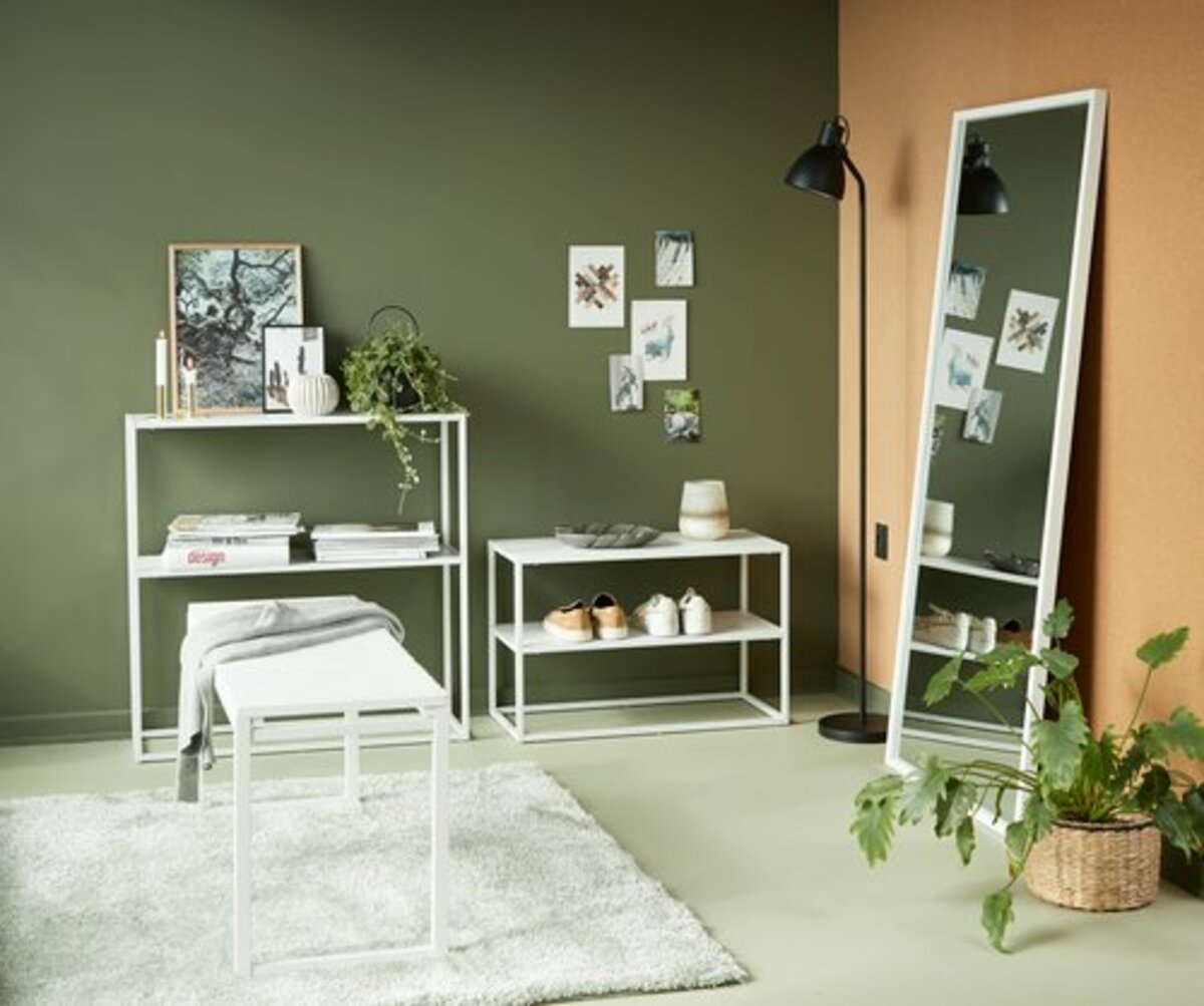 Bild 3 von Spiegel OBSTRUP 68x152 weiß