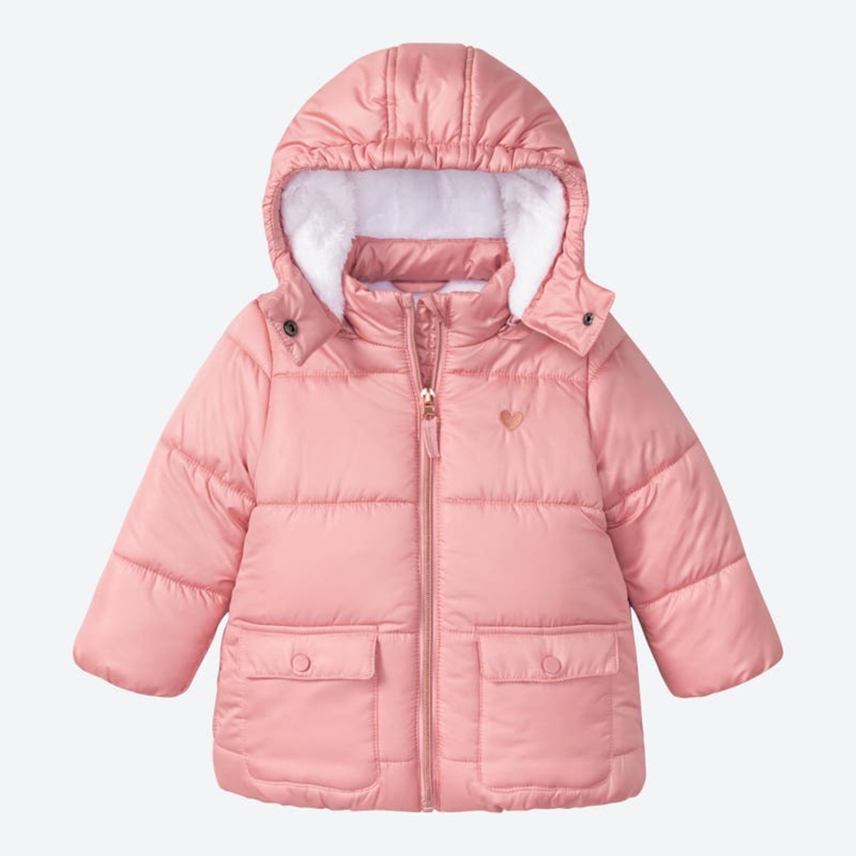 Bild 1 von Baby-Mädchen-Jacke mit Kapuze