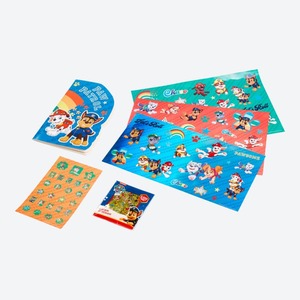 Sticker-Set mit Album, verschiedene Designs