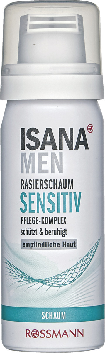 Bild 1 von ISANA MEN Rasierschaum Sensitiv Reisegröße