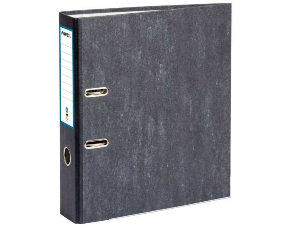 Bild 1 von Ordner Wolkenmarmor 80 mm breit Novooo