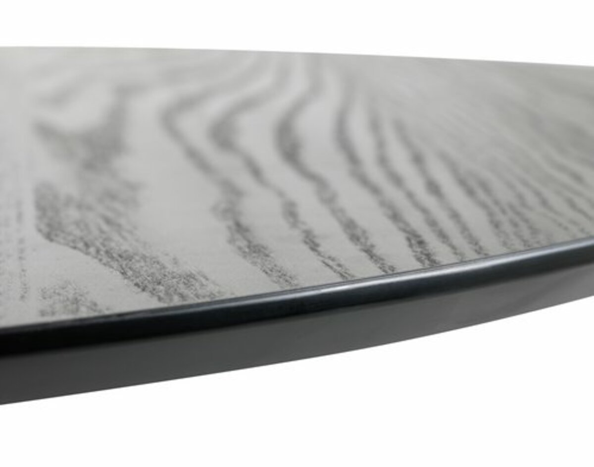 Bild 2 von Esstisch RINGSTED Ø100 schwarzes Eschenfurnier