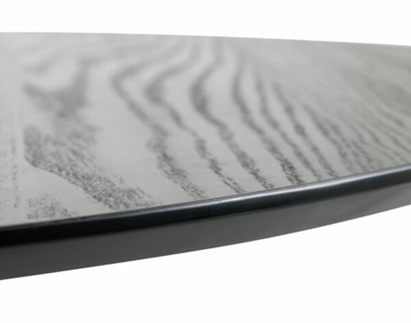 Bild 2 von Esstisch RINGSTED Ø100 schwarzes Eschenfurnier