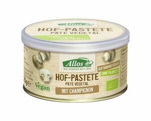 Allos Hof-Pastete mit Champignon 125 g
