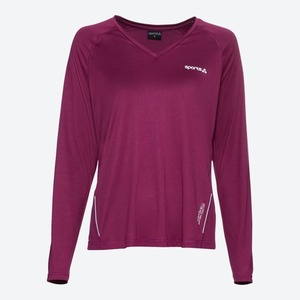 Damen-Fitness-Shirt mit Mesh-Einsätzen