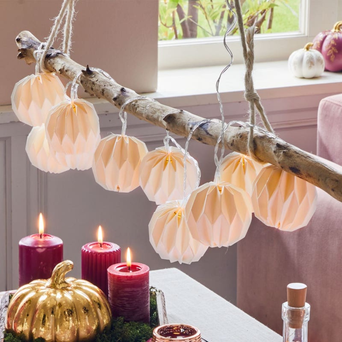 Bild 1 von LED-Lichterkette mit Lampions