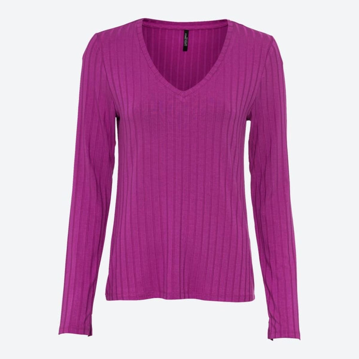 Bild 1 von Damen-Shirt mit Ripp-Struktur