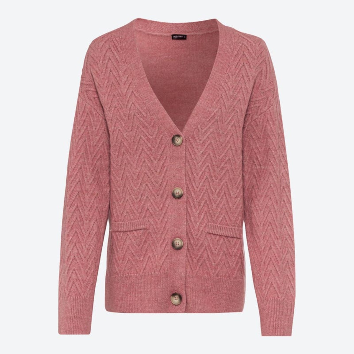 Bild 1 von Damen-Strickjacke mit Struktur-Muster