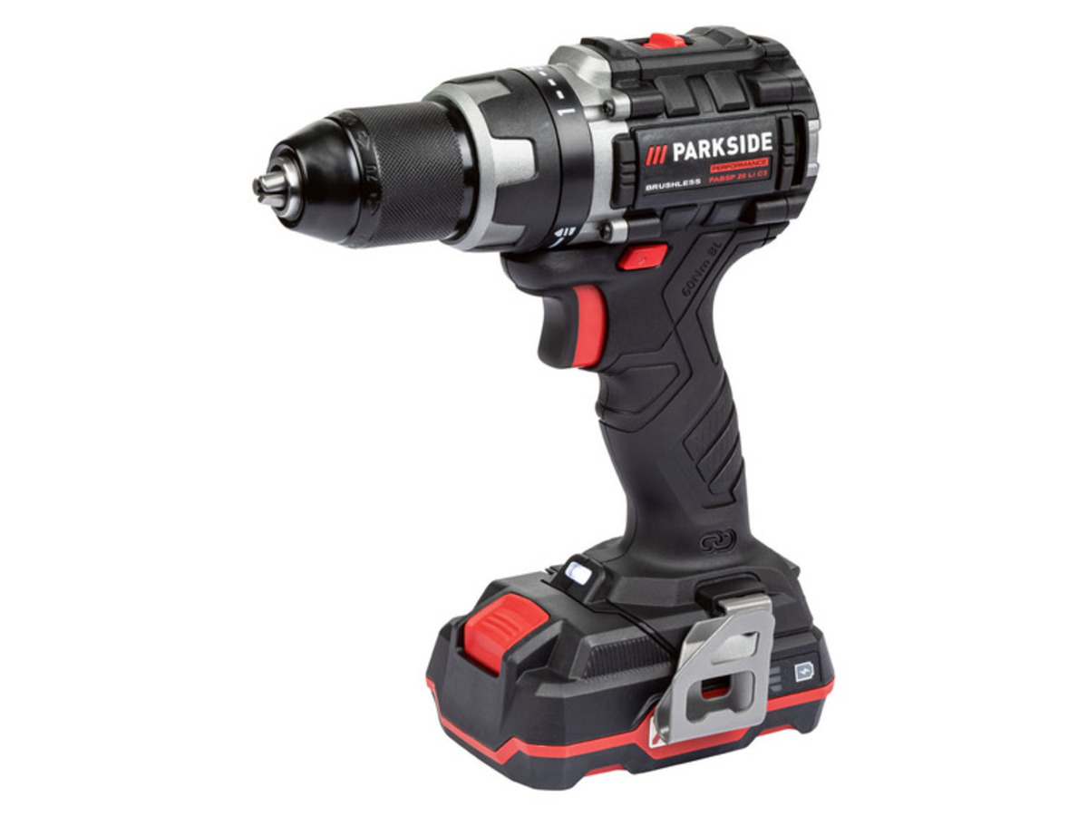 Bild 1 von PARKSIDE PERFORMANCE® 20 V Akku-Bohrschrauber »PABSP 20 Li C3«, mit Akku und Ladegerät