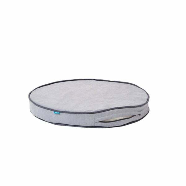 Bild 2 von ZooRoyal Orthopädisches Hundekissen Elias rund grau Ø 100 cm