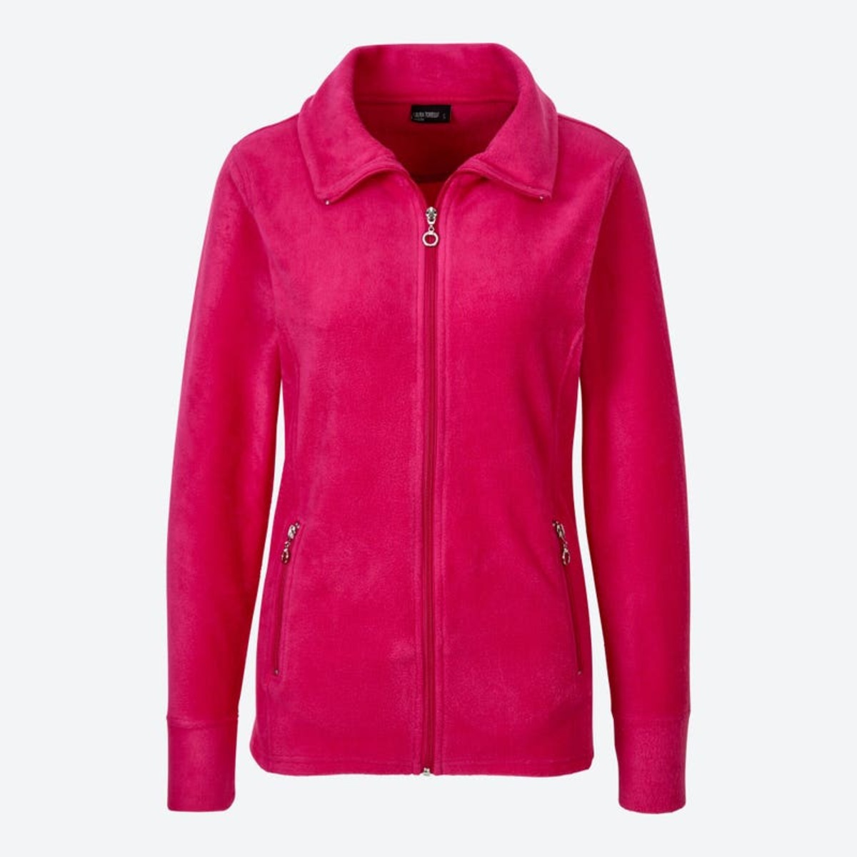 Bild 1 von Damen-Fleece-Jacke mit 2 Reißverschluss-Taschen