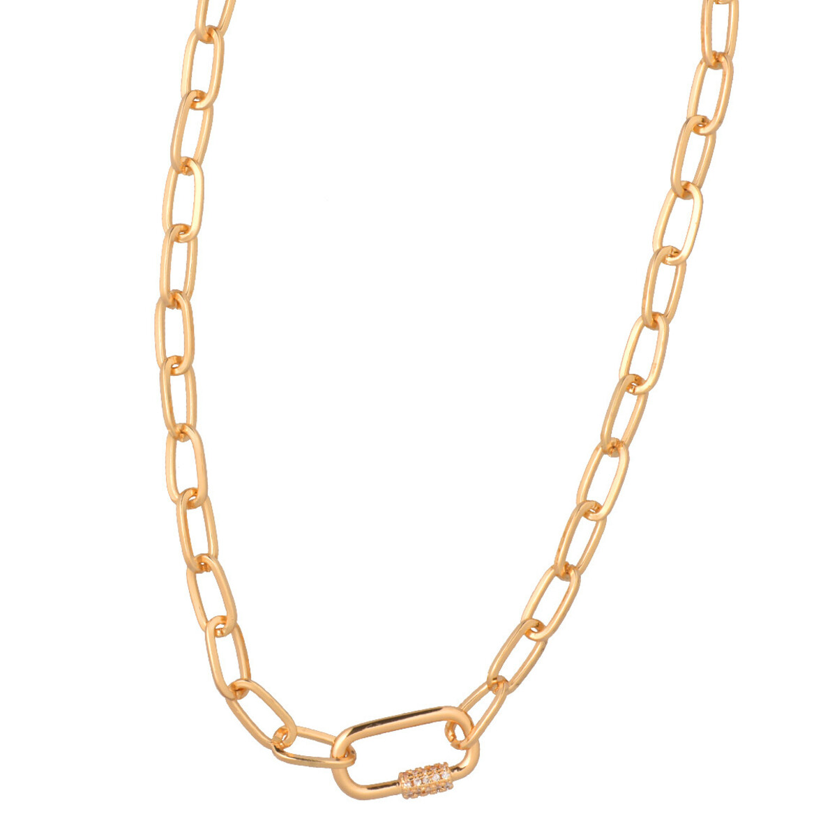 Bild 1 von Kurze Damen Kette mit großen Gliedern