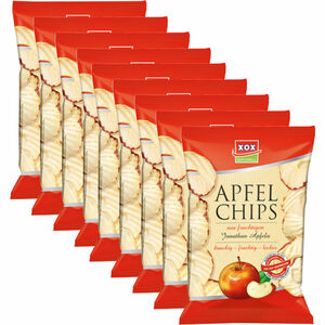 XOX Apfelchips, 9er Pack (Probiergröße)