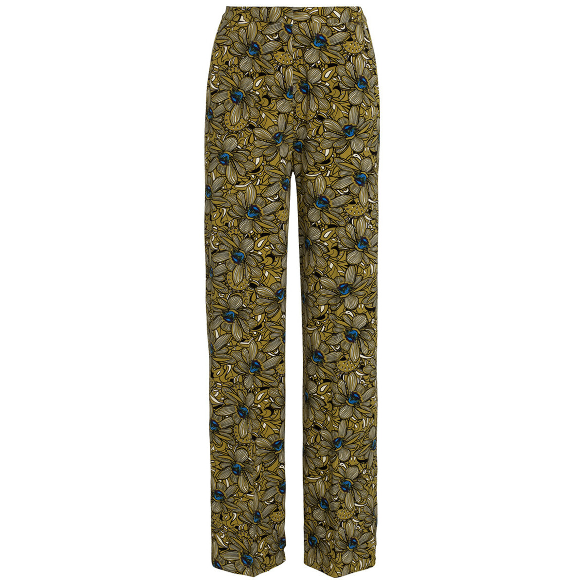Bild 1 von Damen Hose mit floralem Retro-Print