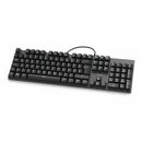 Bild 2 von Hama Mechanische Office Tastatur "MKC-650", Schwarz, Anthrazit Tastatur