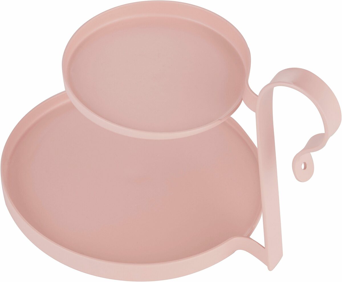 Bild 1 von andas Kerzenhalter Storagen, Etagere, Tablett, matte Oberfläche, aus Metall, Höhe 17,5 cm