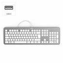 Bild 2 von Hama Tastatur "KC-700", kabelgebunden, PC, Notebook, Laptop Keyboard PC-Tastatur (Abgesetzte Tasten/Leise Tasten)