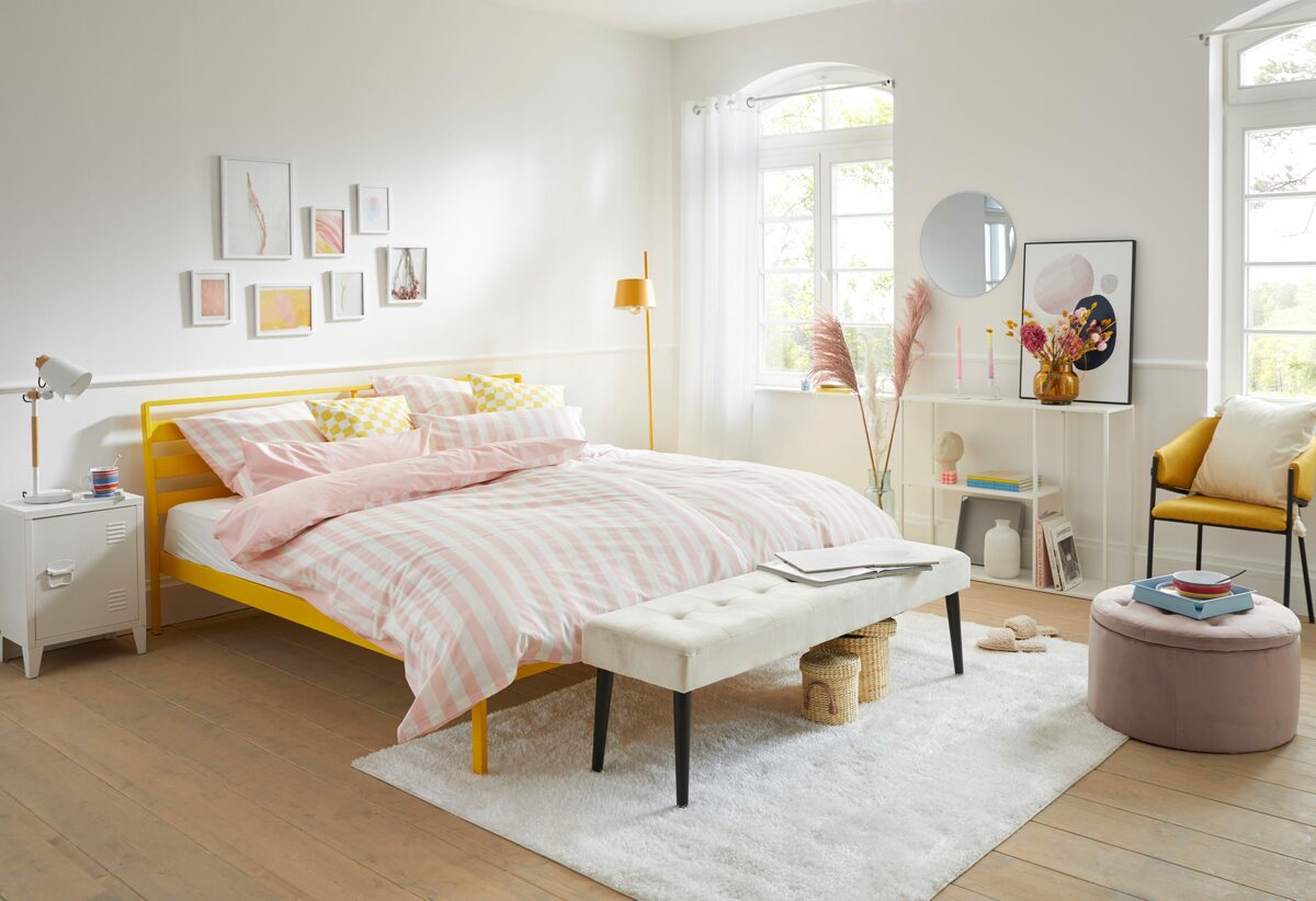 Bild 4 von andas Kerzenhalter Storagen, Etagere, Tablett, matte Oberfläche, aus Metall, Höhe 17,5 cm