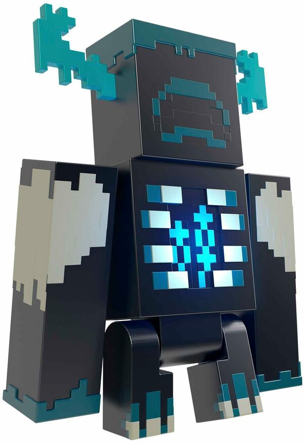 Bild 1 von Mattel® Actionfigur Minecraft, The Warden, mit Licht & Geräuschen