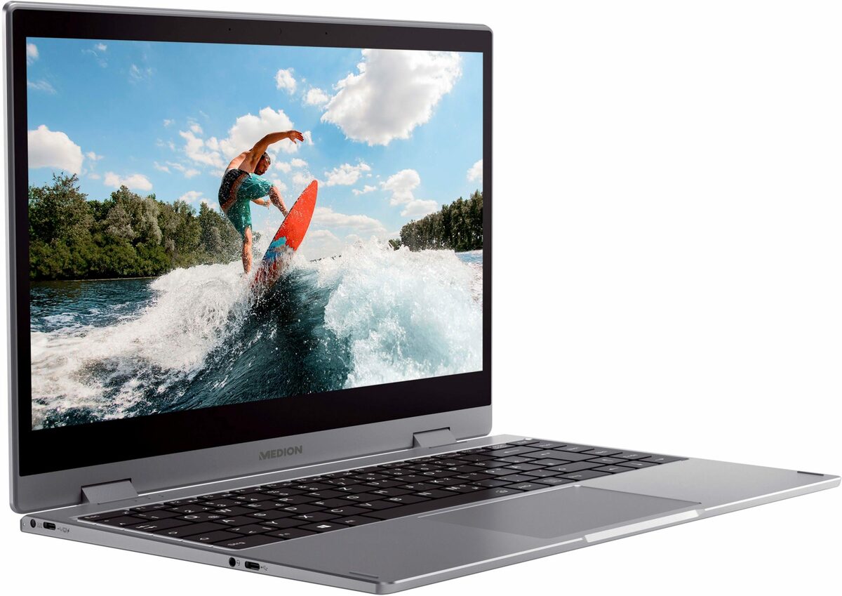 Bild 2 von Medion® Akoya S14405 i5-10210U 35,56cm(P) Notebook (35,5 cm/14 Zoll, Intel Core i5 10210U, UHD, 512 GB SSD)