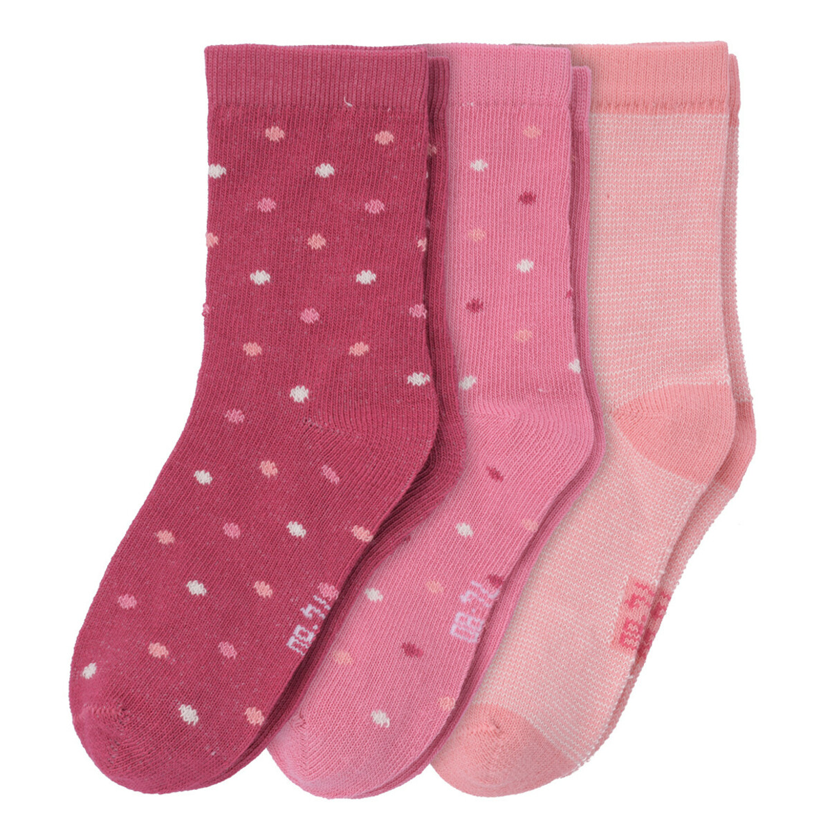 Bild 1 von 3 Paar Baby Socken in verschiedenen Dessins