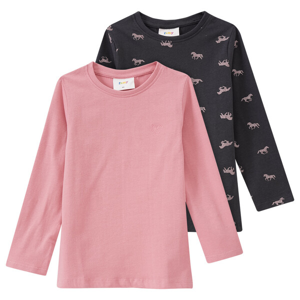 Arshiner Mädchen Langarmshirt Tunika - Weiches Swing Top Für 5-6 Jahre