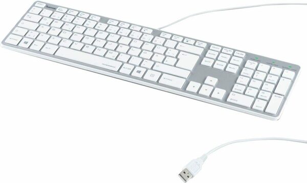 Bild 2 von Hama Tastatur PC Tastatur kabelgebunden im Slim-Design Tastatur