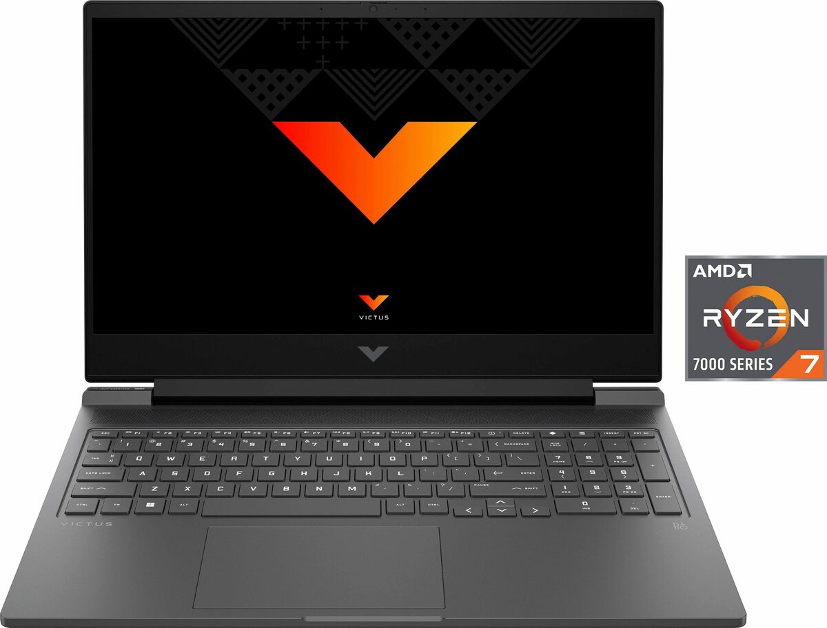Bild 1 von HP Victus 16-s0077ng Gaming-Notebook (40,9 cm/16,1 Zoll, Nvidia Ryzen 7 7840HS, GeForce RTX 4070, 1000 GB SSD)