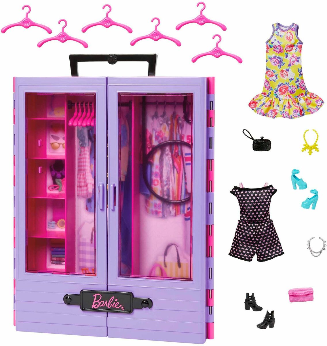 Bild 1 von Barbie Puppenkleiderschrank Fashionistas