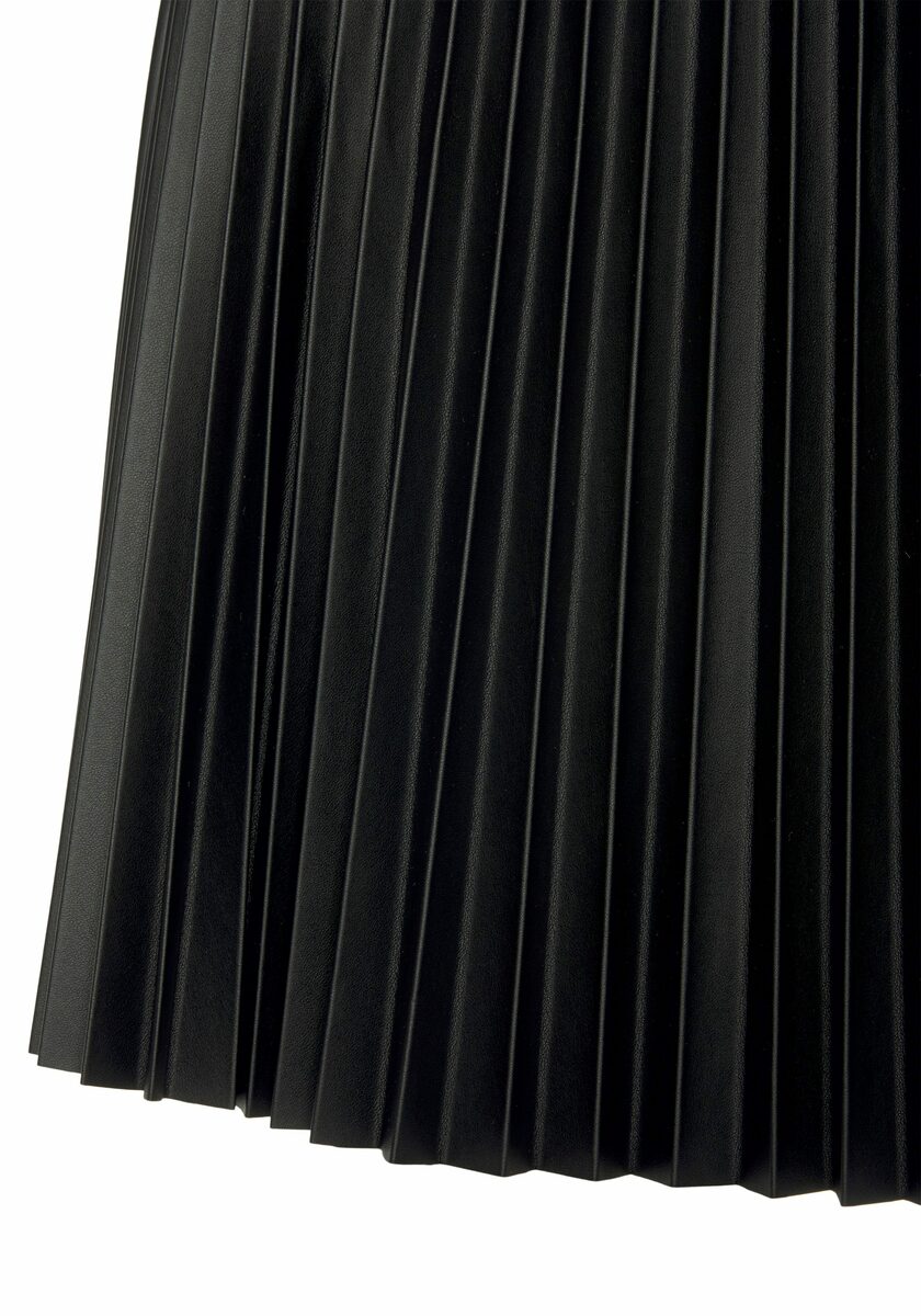 Bild 3 von Buffalo Plisseerock in Lederoptik