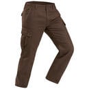 Bild 1 von Cargohose Herren warm Backpacking - Travel 100 braun