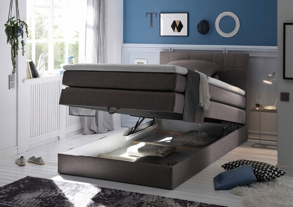 Bild 3 von ED EXCITING DESIGN Boxspringbett Hawaii, inkl. einem Bettkasten und Topper