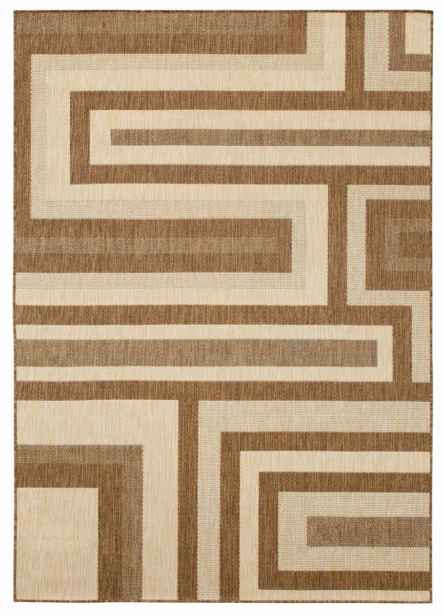 Bild 3 von Teppich Cannes, Bruno Banani, rechteckig, Höhe: 3 mm, Wendeteppich, Wetterfest & UV-beständig, besonders flach