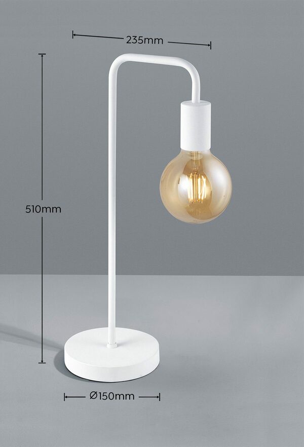 Bild 4 von my home Tischleuchte Jill, ohne Leuchtmittel