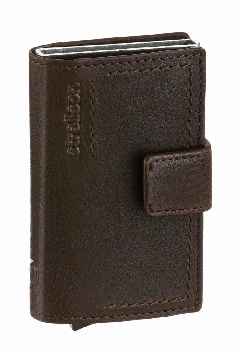 Bild 1 von Strellson Kartenetui norton c-two e-cage sv8f, aus hochwertigem Leder