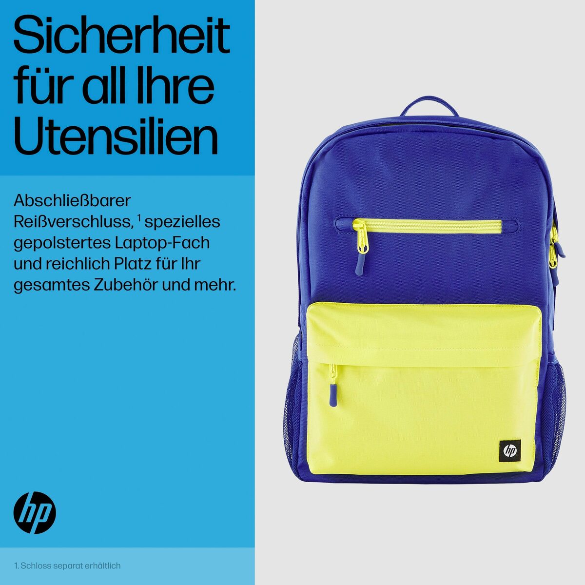 Bild 1 von HP Notebook-Rucksack Campus Blue