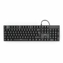 Bild 1 von Hama Mechanische Office Tastatur "MKC-650", Schwarz, Anthrazit Tastatur