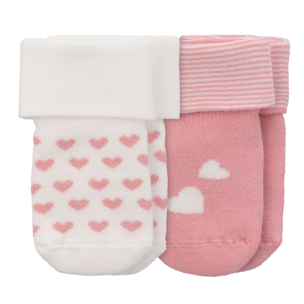 Bild 1 von 2 Paar Newborn Socken mit Frottee-Ausstattung