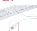 Bild 3 von Hama Tastatur PC Tastatur kabelgebunden im Slim-Design Tastatur