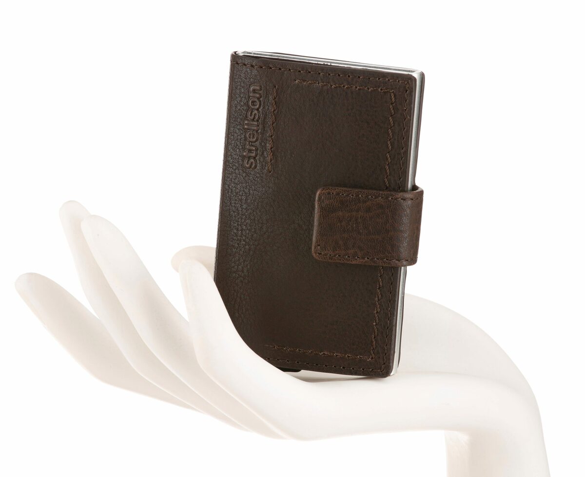 Bild 2 von Strellson Kartenetui norton c-two e-cage sv8f, aus hochwertigem Leder