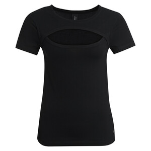 Damen T-Shirt mit Cut-out über der Brust